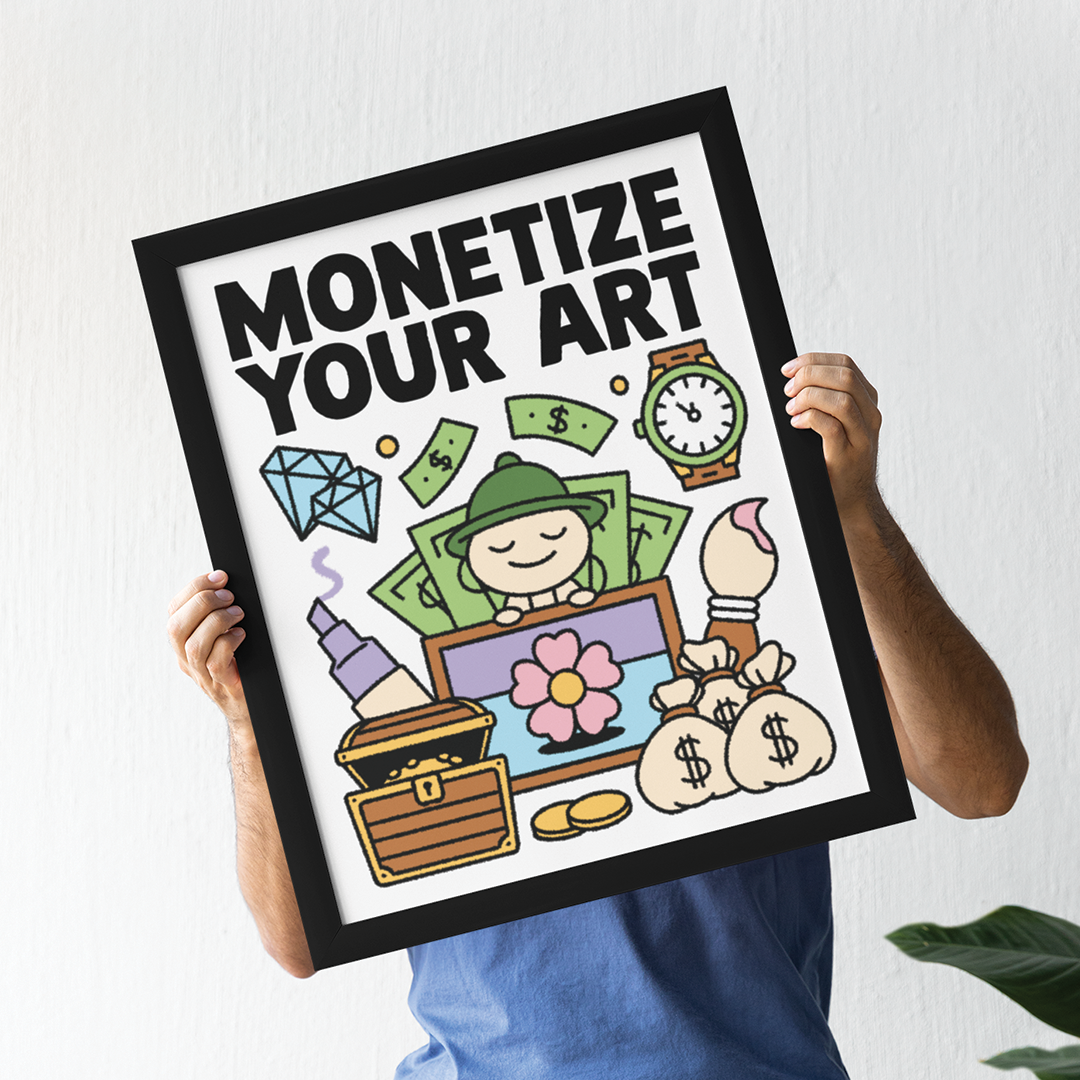 Monetize Your Art Print